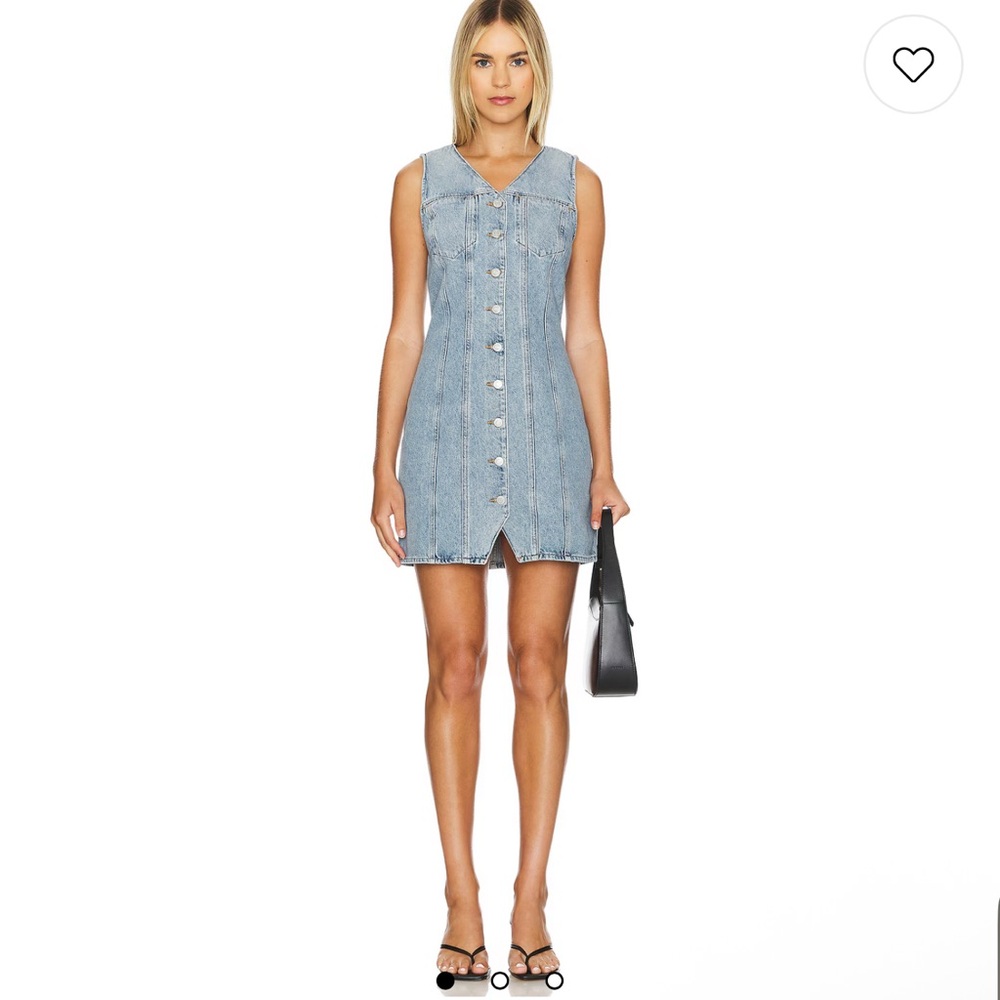 NWT Agolde Trina button down dress